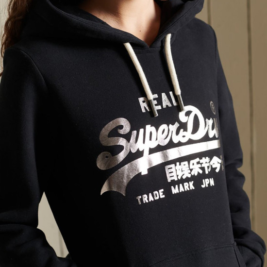 Superdry Γυναικείο φούτερ Vintage Logo Boho Sparkle Hoodie